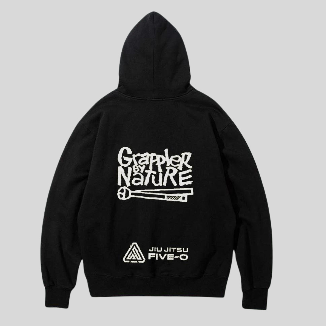 Grappler By Nature Hoodie (Black) // Pre-Order