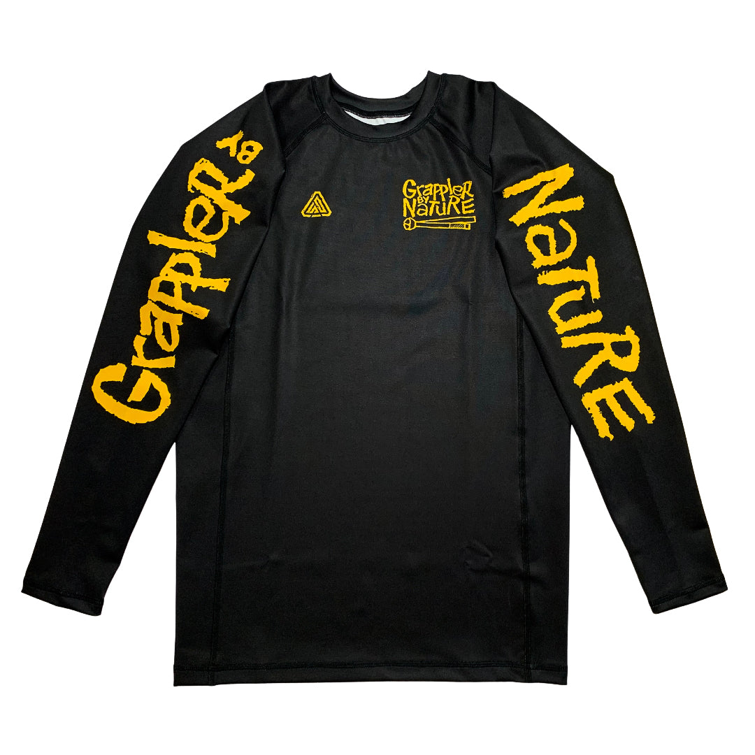 Grappler By Nature Long Sleeve Rashguard (O.G Color) // Pre-Order*