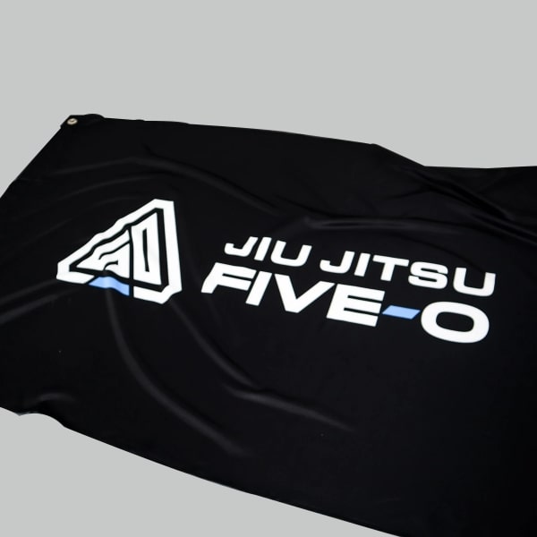 Academy Logo Flag - Jiu Jitsu Five-O