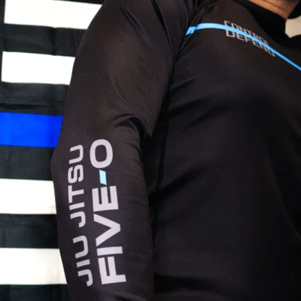 Control & Defend Rashguard - Jiu Jitsu Five-O