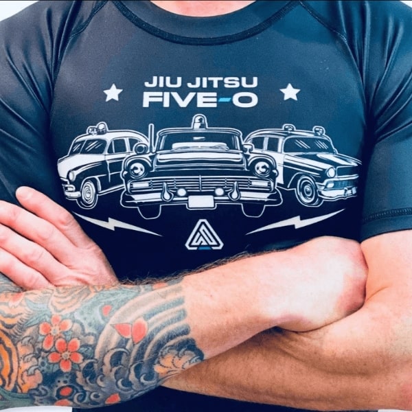 SQUAD Rashguard - Jiu Jitsu Five-O
